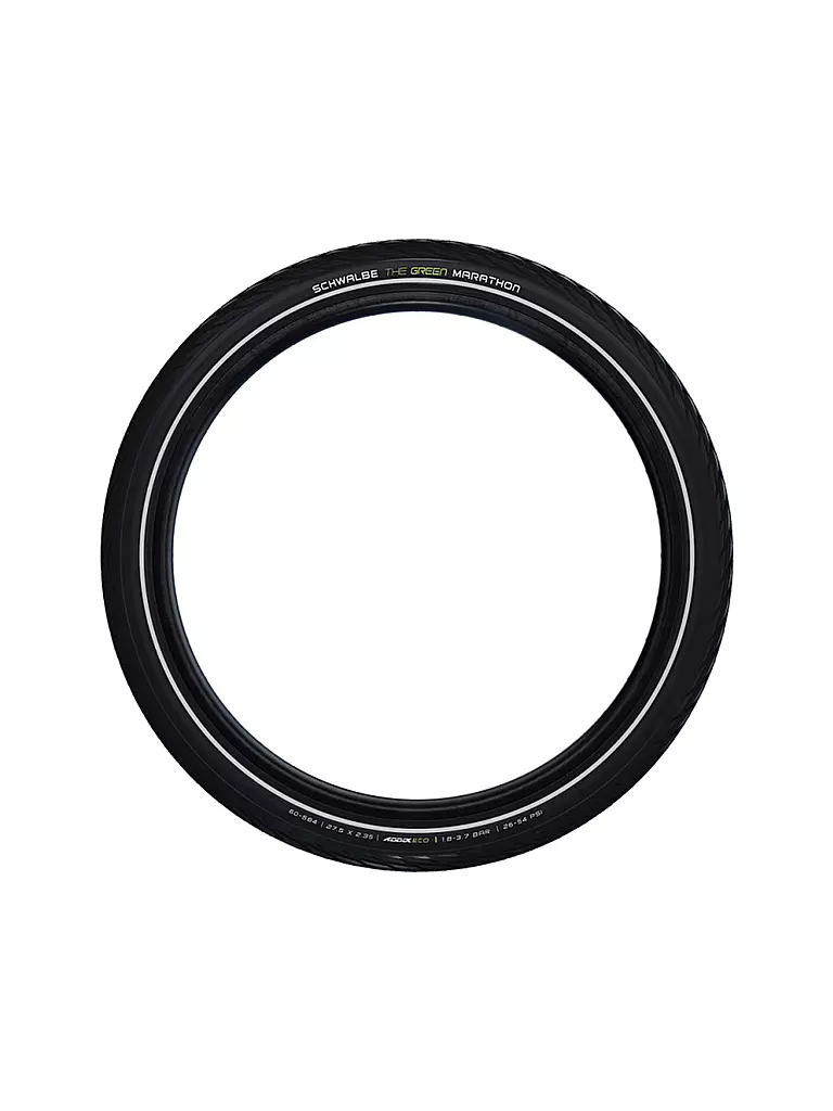 SCHWALBE | Chambre à air de vélo Green Marathon 40-622 | Noir
