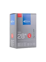 SCHWALBE | Chambre à air de vélo N°18 Extra Light SV40 (28"/700C) | Noir