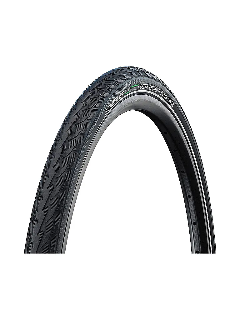 SCHWALBE | Pneu de vélo Delta Cruiser Plus Reflex 28 x 1.50 (40-622) |