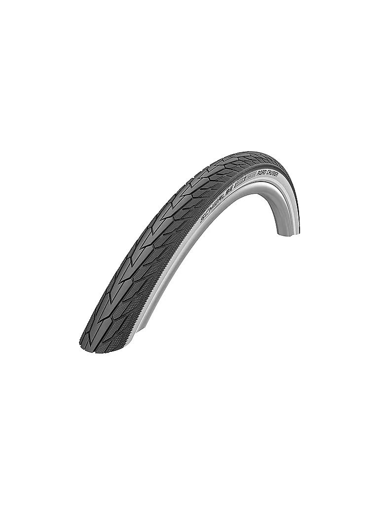 SCHWALBE | Pneu de vélo Road Cruiser Active Line 47-669 Réflecteur | Noir