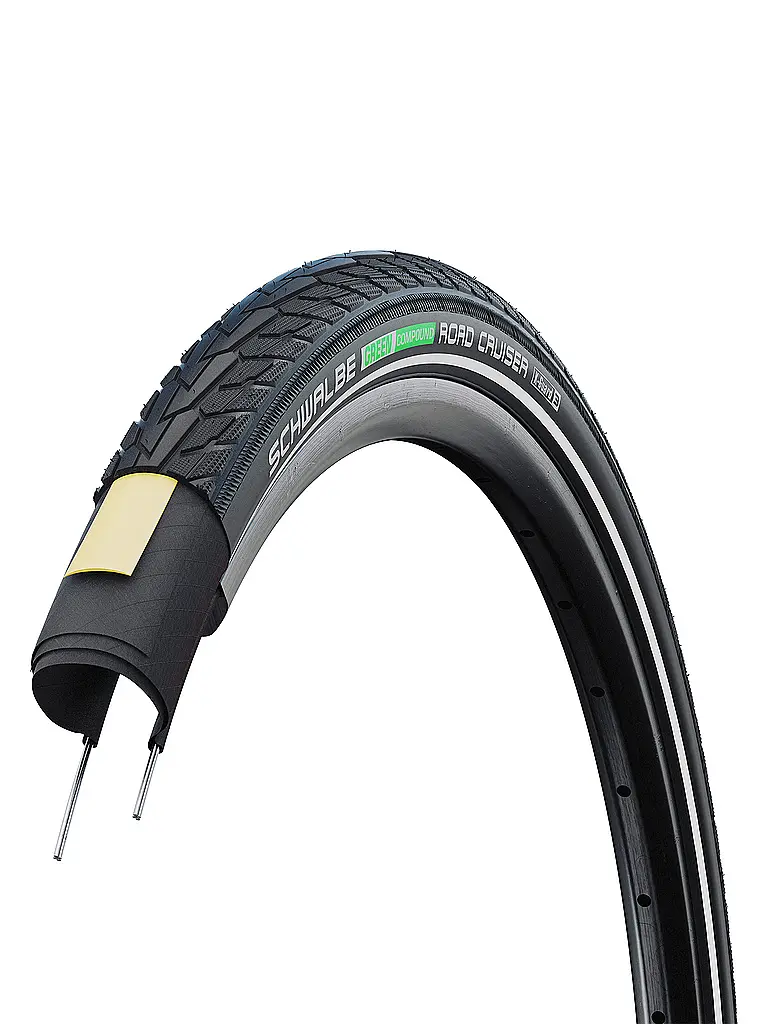 SCHWALBE | Pneu de vélo Road Cruiser Active Line 47-669 Réflecteur |