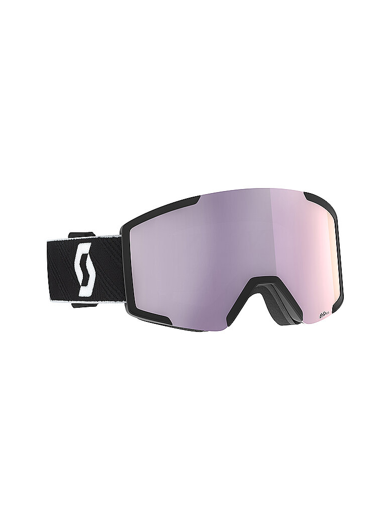 Masque de ski Shield + écran supplémentaire noir