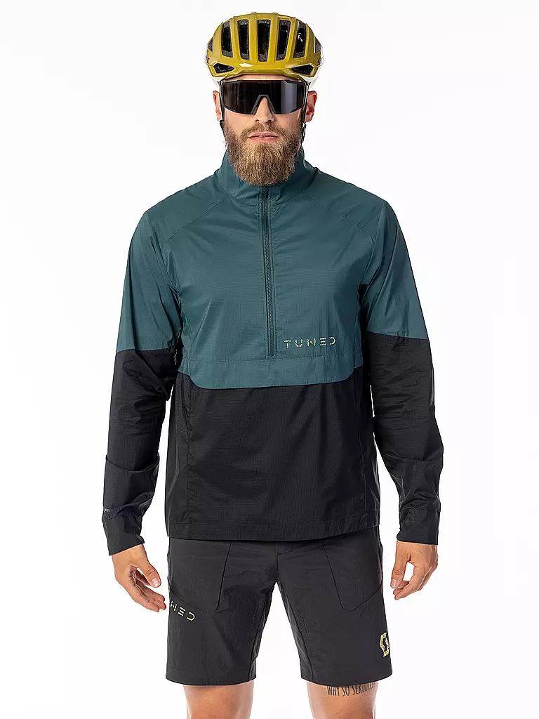 SCOTT | Herren Radjacke Tuned Anorak WB | Vert foncé