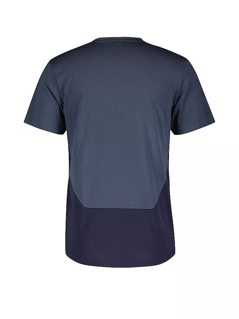 SCOTT | Herren Radshirt Trail Flow DRI SS | Bleu foncé