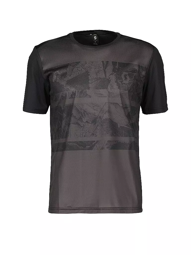 SCOTT | Herren Radshirt Trail Flow SS | Noir