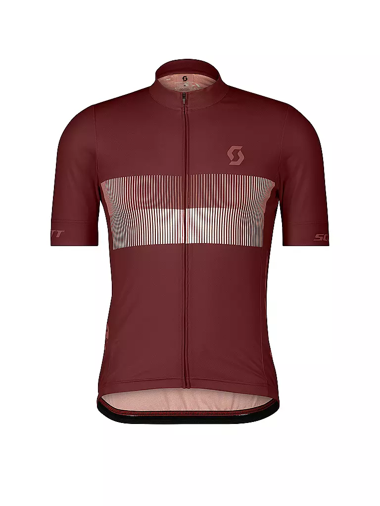 SCOTT | Herren Radtrikot RC Team 10 SS | Rouge foncé