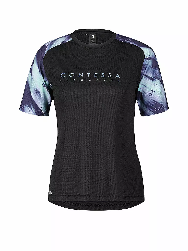 SCOTT | Maillot de cyclisme femme Trail Contessa Sign. SS | Noir