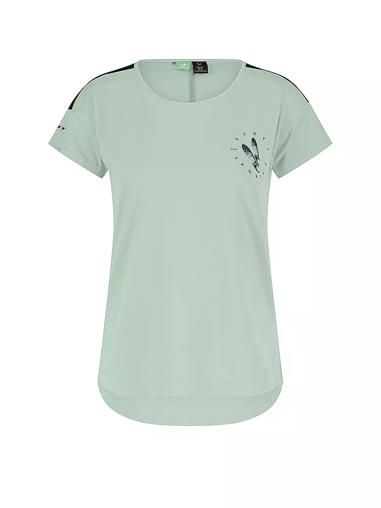 SCOTT | Maillot de cyclisme femme Trail Flow DRI SS | Vert clair