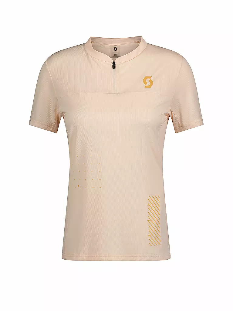SCOTT | Maillot de cyclisme femme Trail Vertic avec zip | Corail