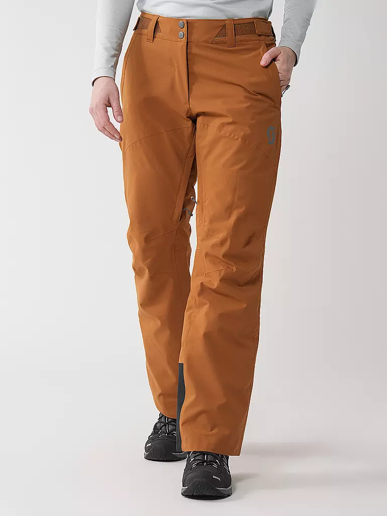 SCOTT | Pantalon de ski femme Ultimate Dryo 10 | Marron clair