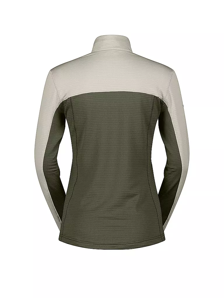 SCOTT | Sous-pull zippé pour femme Defined Light | Olive