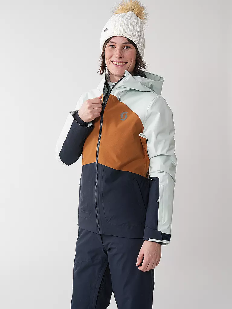 SCOTT | Veste de ski femme Ultimate Dryo 10 | Marron clair