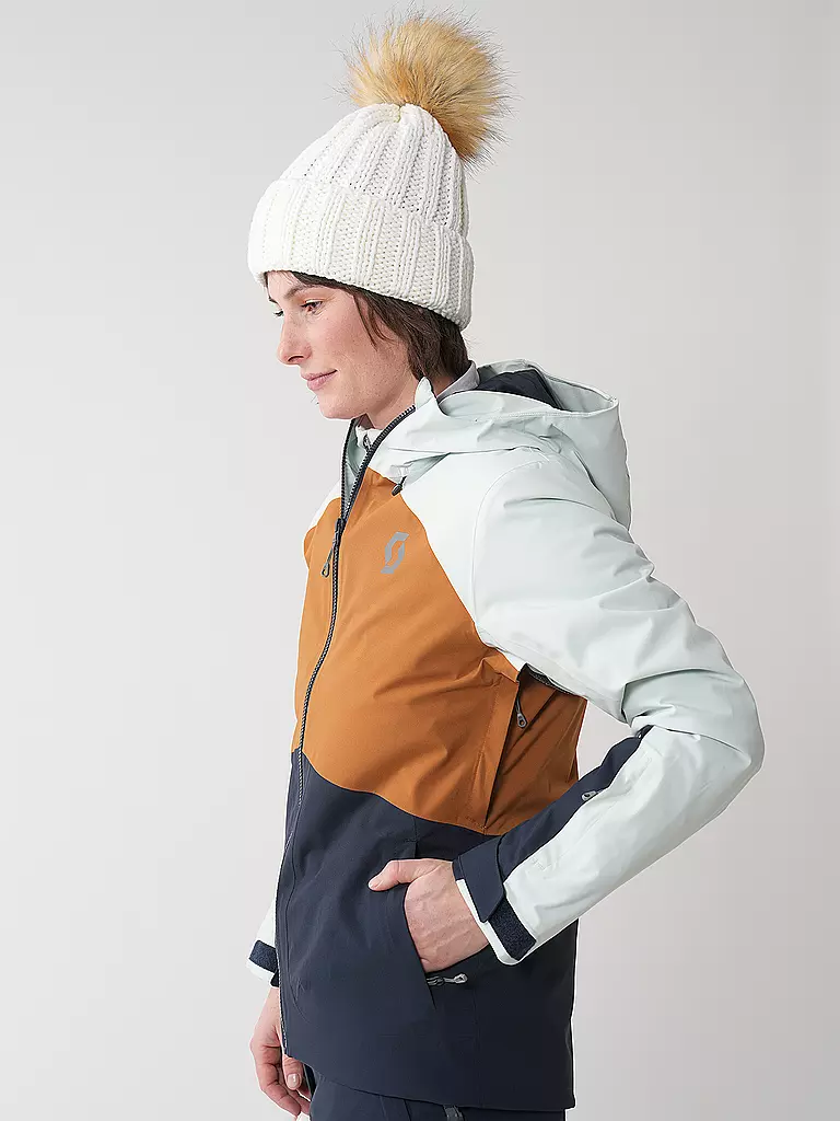 SCOTT | Veste de ski femme Ultimate Dryo 10 | Marron clair