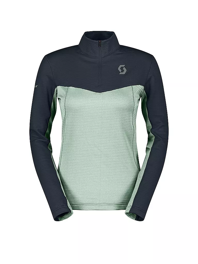 SCOTT | Zipshirt de sous-vêtement Defined Light pour femme | Bleu foncé