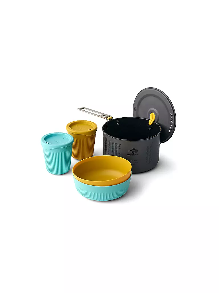 SEA TO SUMMIT | Ensemble de vaisselle de camping Frontier, 5 pièces | Multicolore