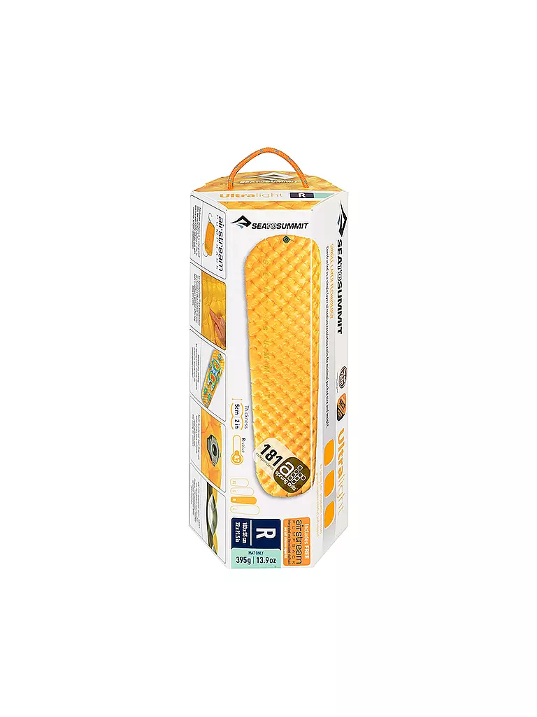 SEA TO SUMMIT | Matelas de sol UltraLight Air Mat Regular | Jaune