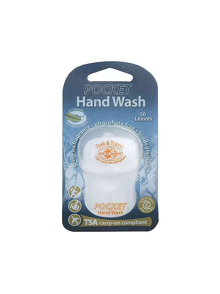 SEA TO SUMMIT | Trek & Travel Pocket Hand Wash 50 feuilles | Aucune couleur