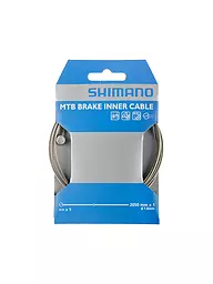 SHIMANO SB | Câble de frein VTT 1,6 mm x 2050 mm | Argent