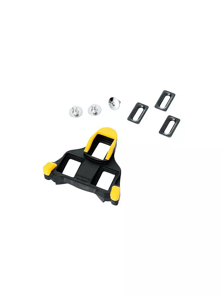 SHIMANO SB | Plaque de chaussure de vélo de route SMSH11 SPD SL Cleat 6° | Noir