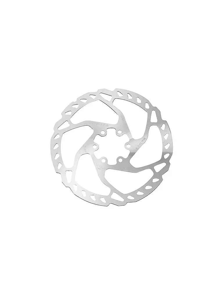 SHIMANO | Disque de frein de vélo SLX RT66 203mm 6L | Argent