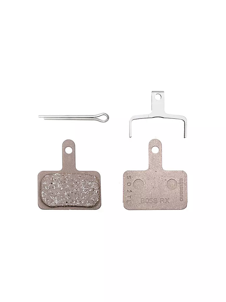 SHIMANO | Plaquette de frein à disque pour vélo B05S Resin | Gris