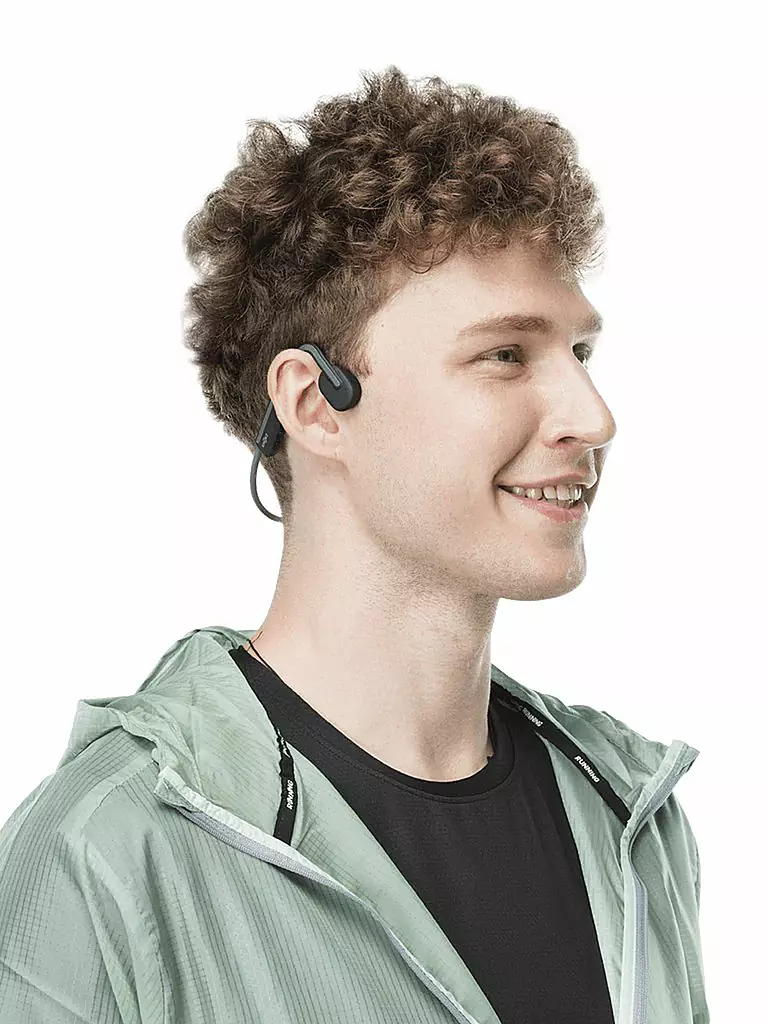 SHOKZ | Casque de sport à conduction osseuse OpenMove | Gris