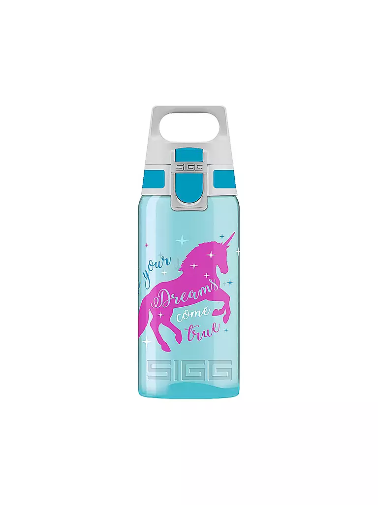 SIGG | Gourde pour enfants Viva One Licorne 500ml | Turquoise