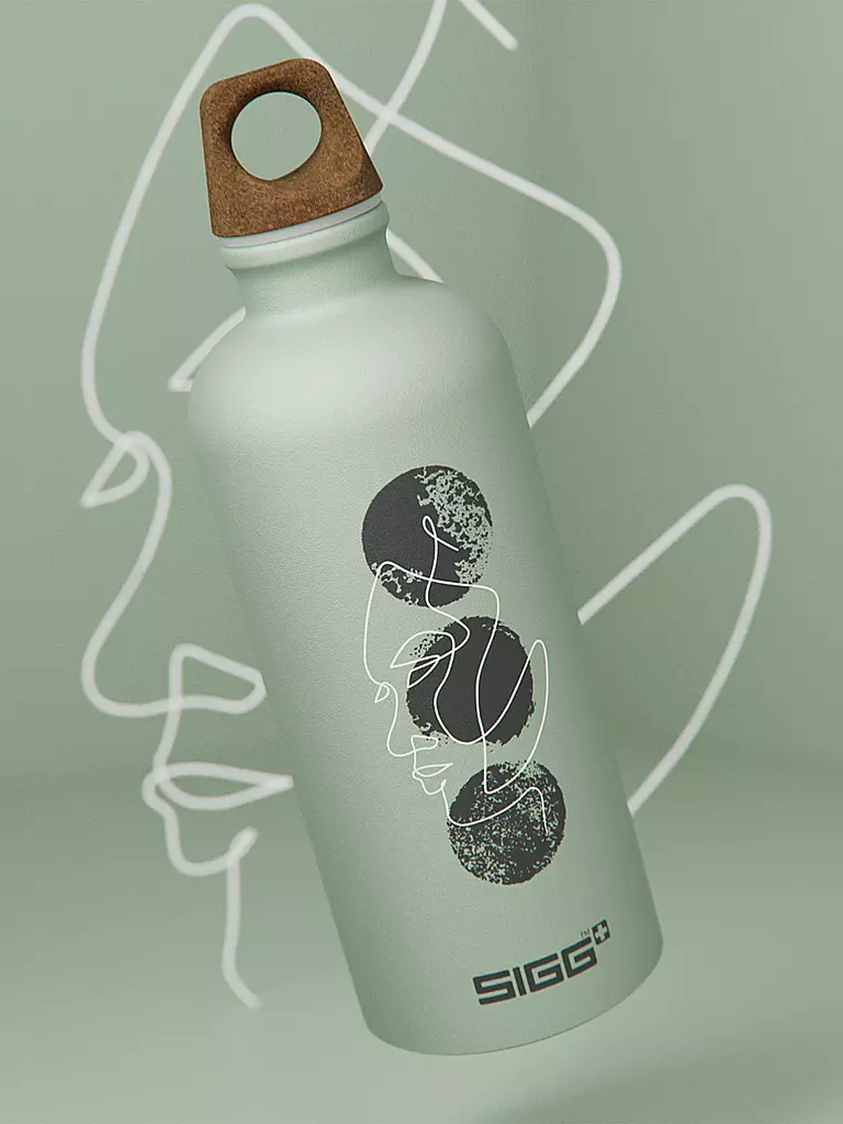 SIGG | Gourde Traveller MyPlanet Repeat 0,6L | Menthe