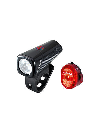 SIGMA | Kit d'éclairage de vélo à batterie Buster 150 avec feu arrière Nugget II Flash
