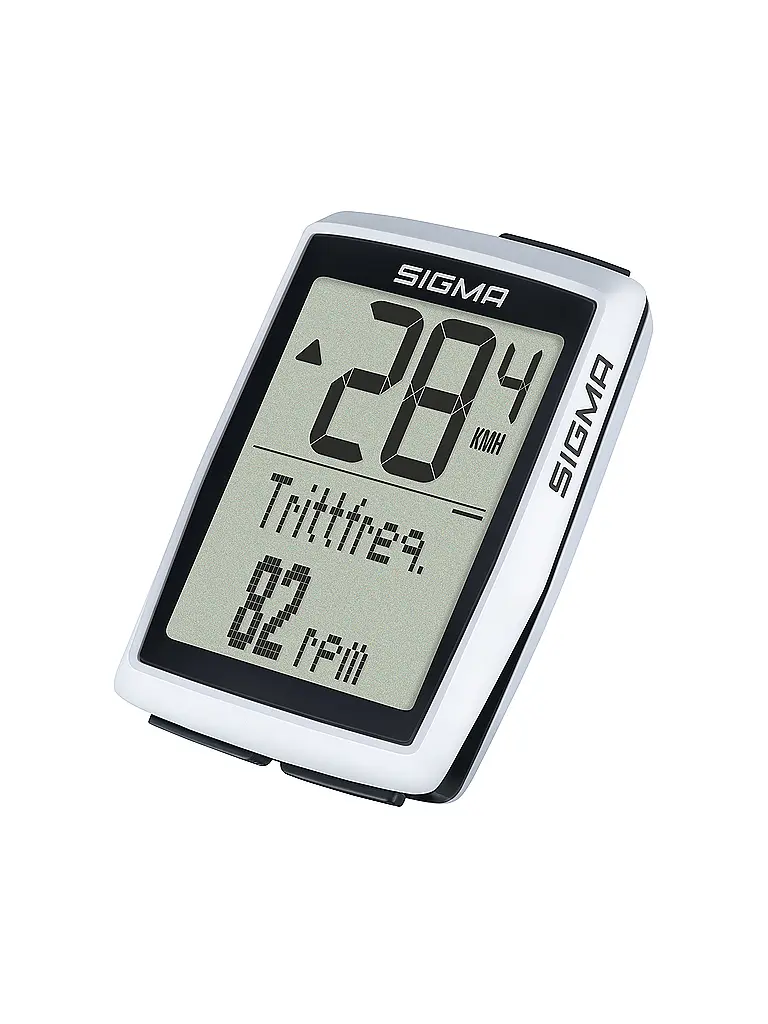 SIGMA | Compteur de vélo BC 12.0 WL STS Fun | Blanc