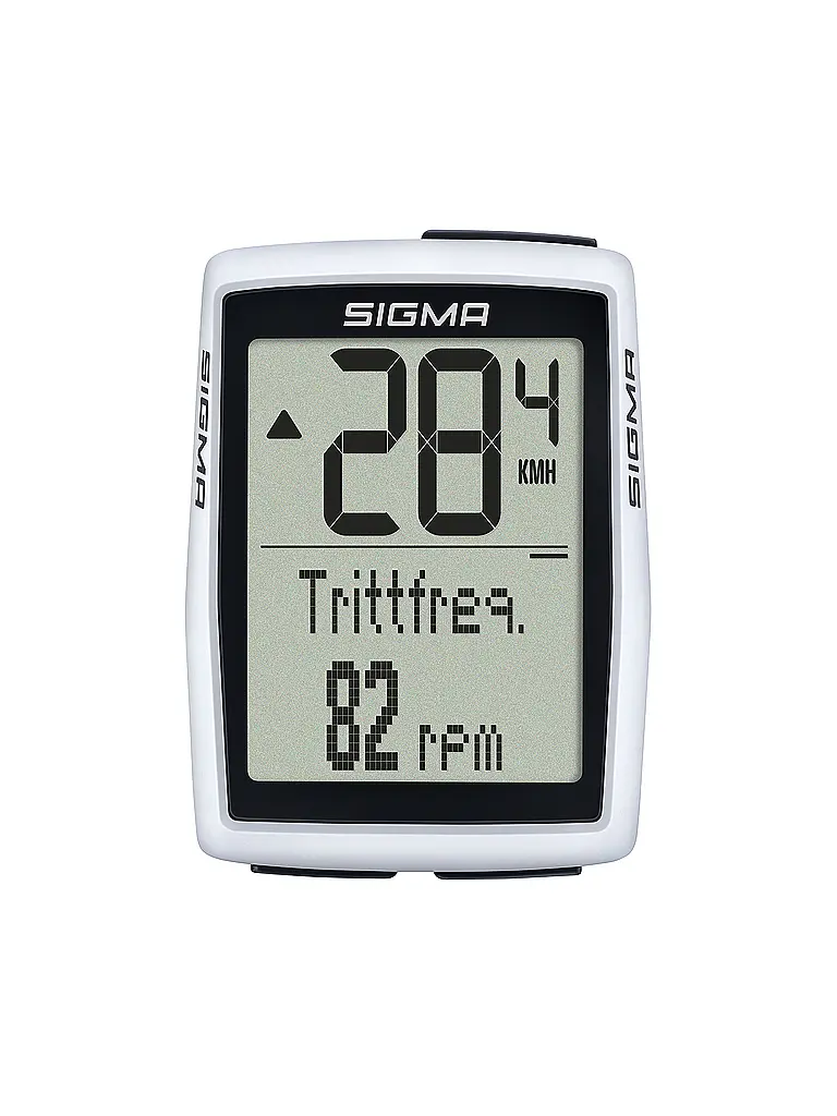 SIGMA | Compteur de vélo BC 12.0 WL STS Fun | Blanc