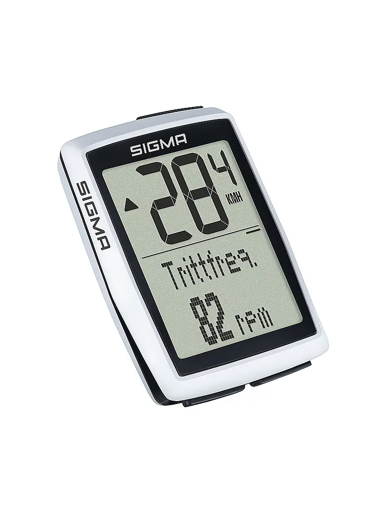 SIGMA | Compteur de vélo BC 12.0 WL STS Fun | Blanc