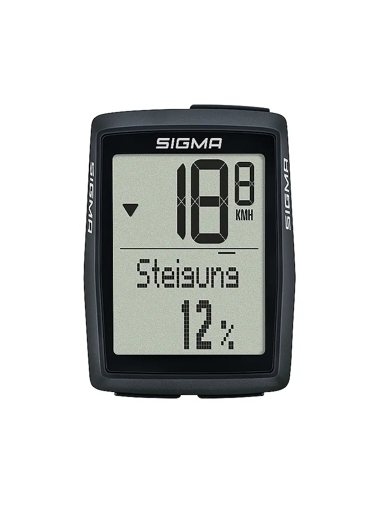 SIGMA | Compteur de vélo BC 14.0 WL STS Fun | Noir