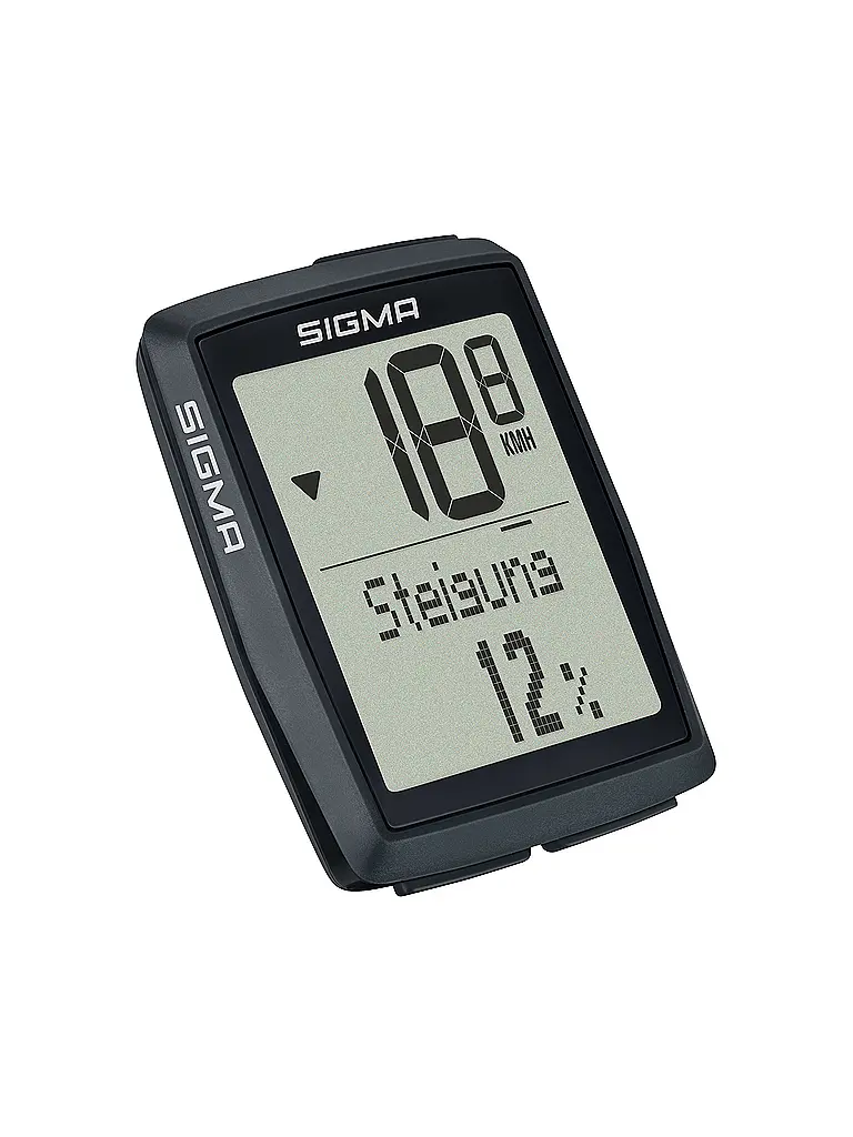 SIGMA | Compteur de vélo BC 14.0 WL STS Fun | Noir