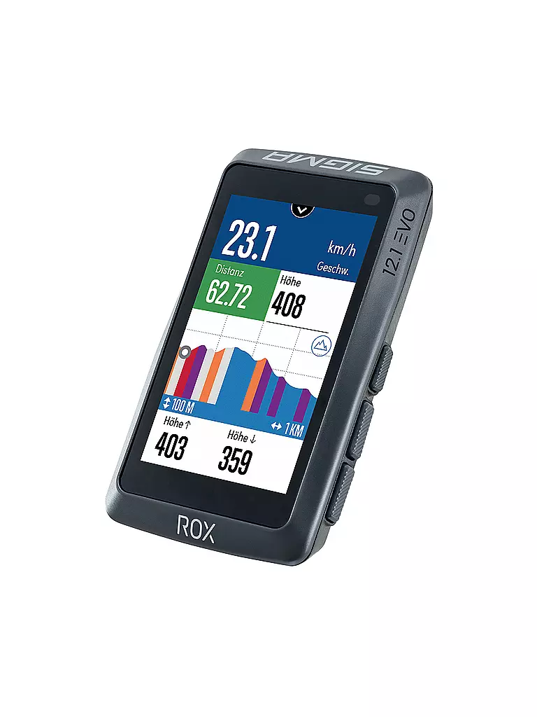 SIGMA | Compteur de vélo Rox 12.1 Evo Basic | Gris