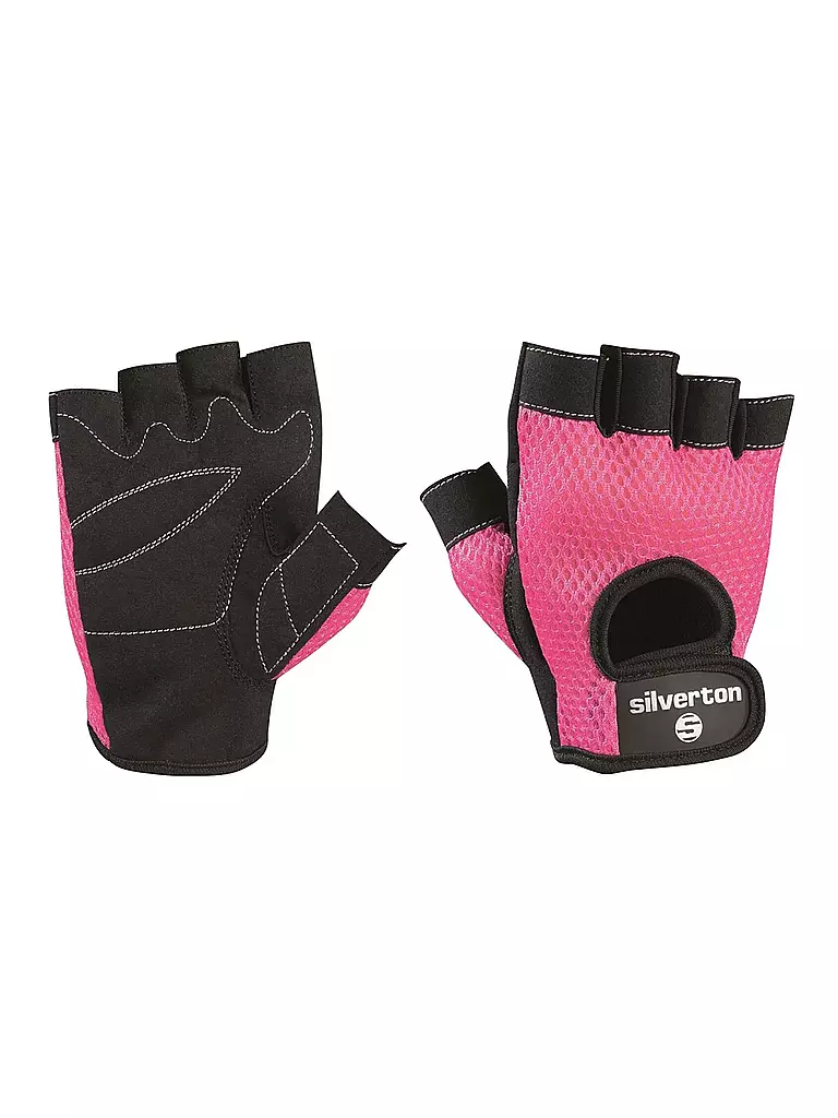 SILVERTON | Gants de fitness femme Pink Lady | Rose vif