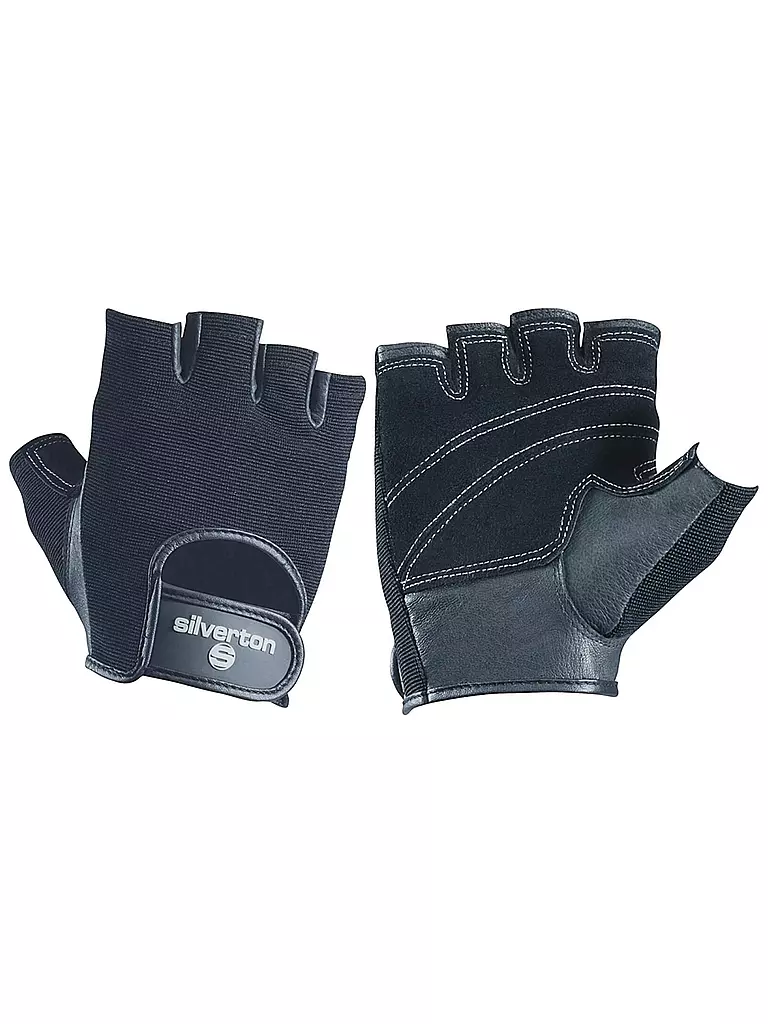 SILVERTON | Gants de musculation et de fitness confort pour hommes | Noir