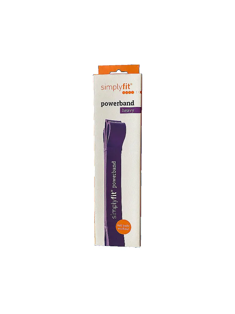 SIMPLY FIT | Bande d'entraînement Power Band Violet Fort |