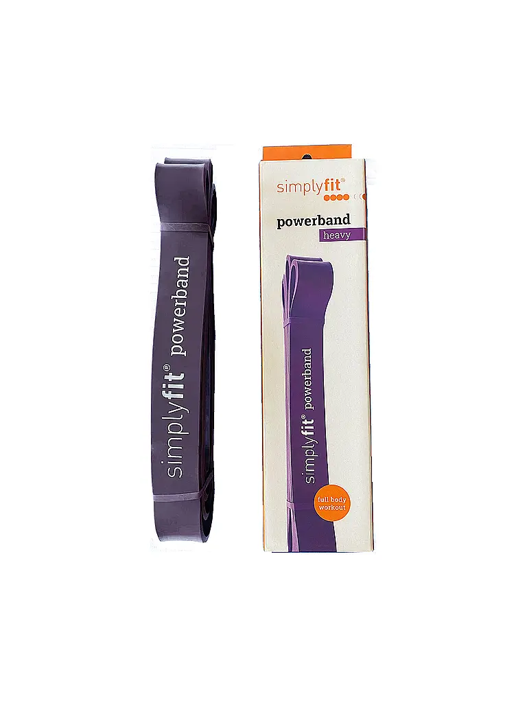 SIMPLY FIT | Bande d'entraînement Power Band Violet Fort |