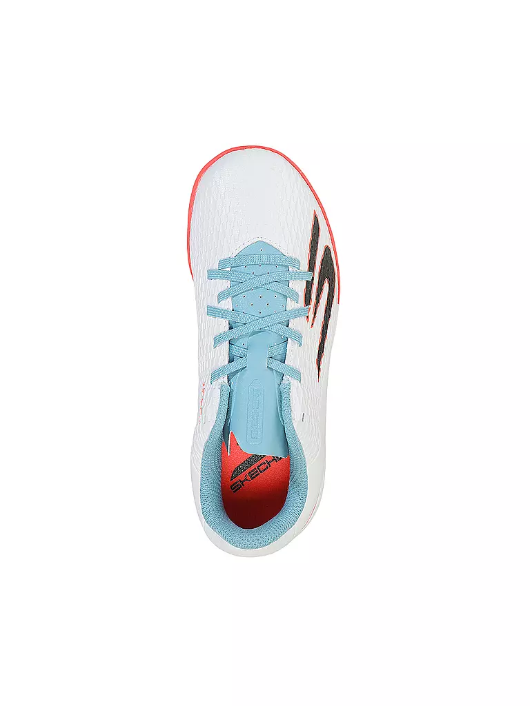 SKECHERS | Chaussures de foot en salle pour enfants SKX_2 Jr Youth IC | Blanc