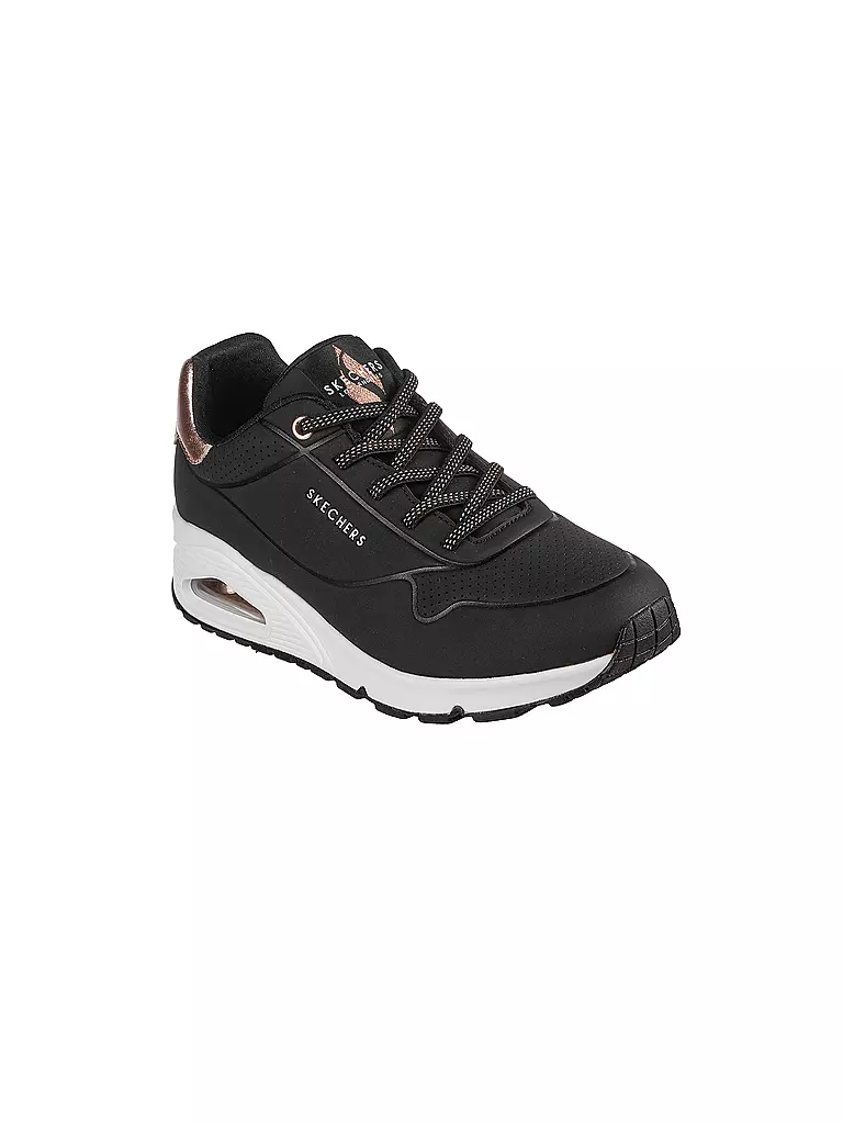 SKECHERS | Chaussures de loisirs pour femmes Uno Shimmer Away | Noir