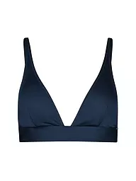SKINY | Haut de bikini triangle pour femme avec coussinets amovibles | Bleu foncé