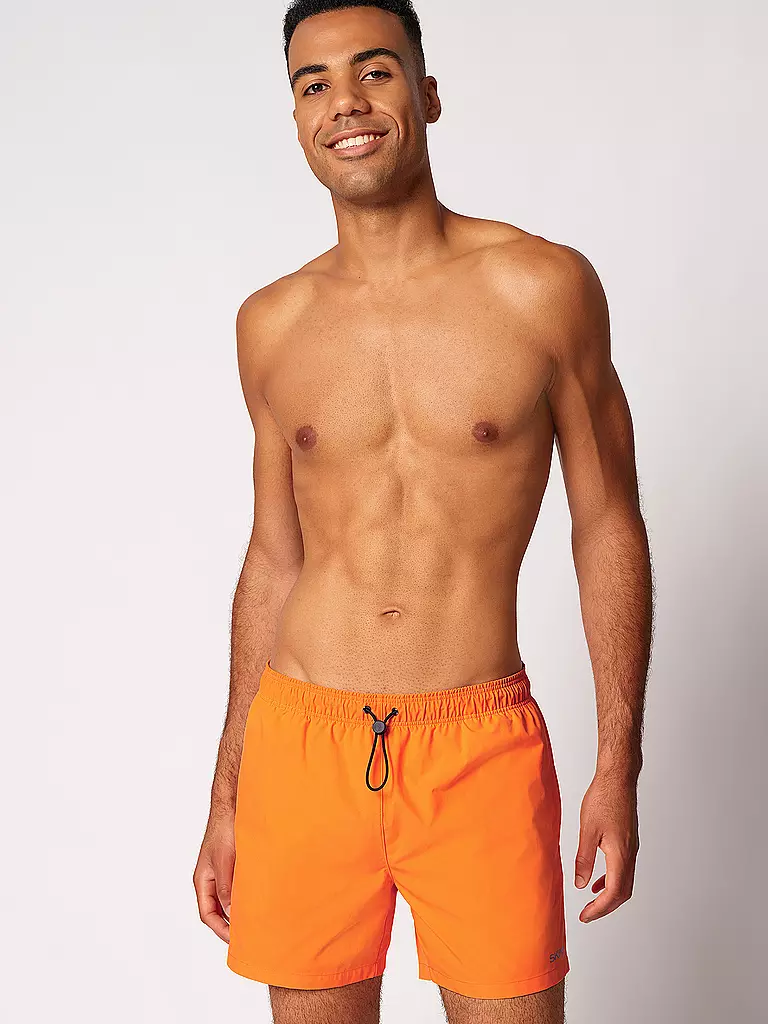 SKINY | Short de bain homme | Orange