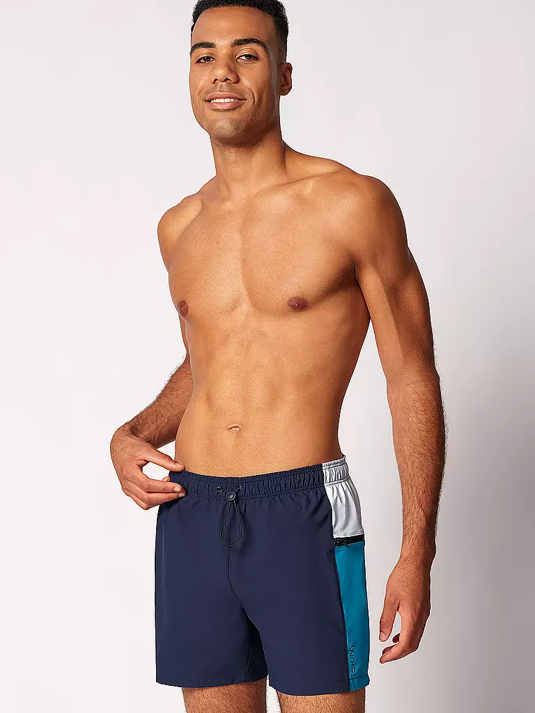 SKINY | Short de bain pour homme | Bleu foncé