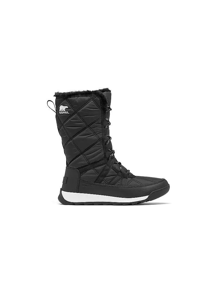 SOREL | Bottes d'hiver pour femmes Whitney II Plus Tall Lace WP | Noir
