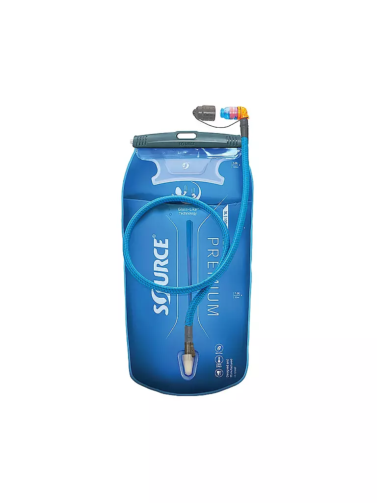 SOURCE | Poche à eau Widepac™ Premium Kit 2L | Bleu