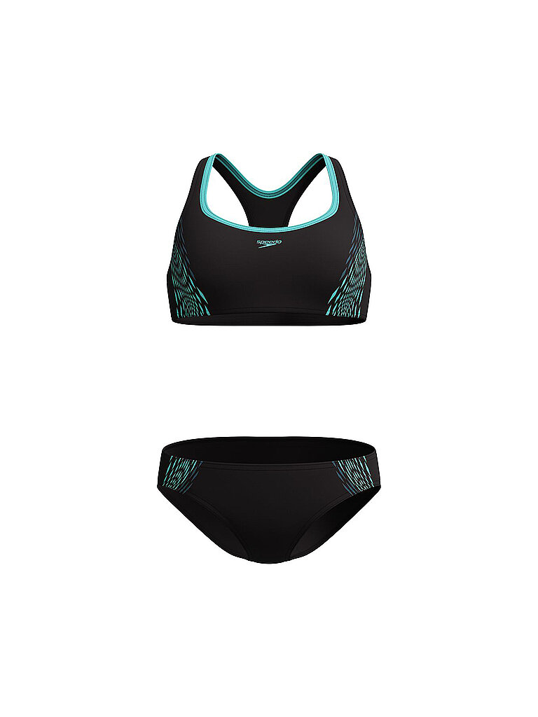 Damen Bikini Placement bleu clair 38
