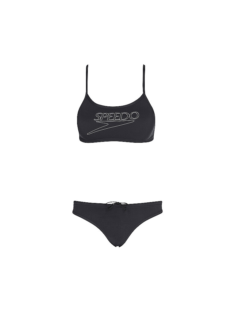Damen Bikini Endurance Logo gris 38