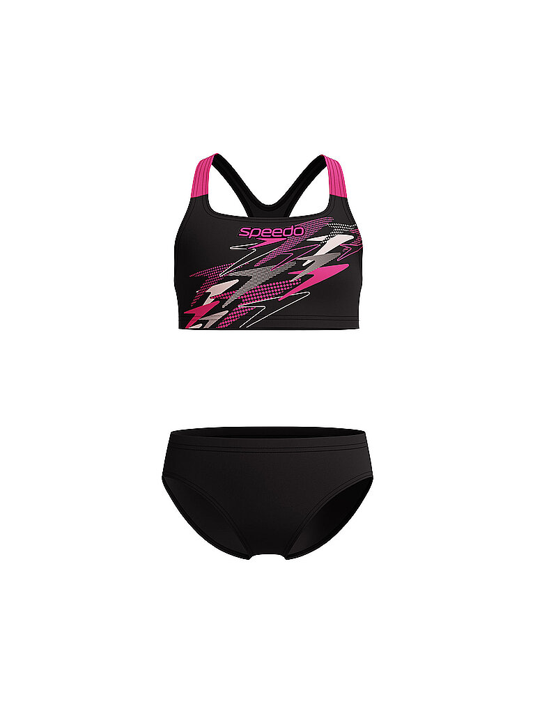 Mädchen Bikini Medley Logo gris 152