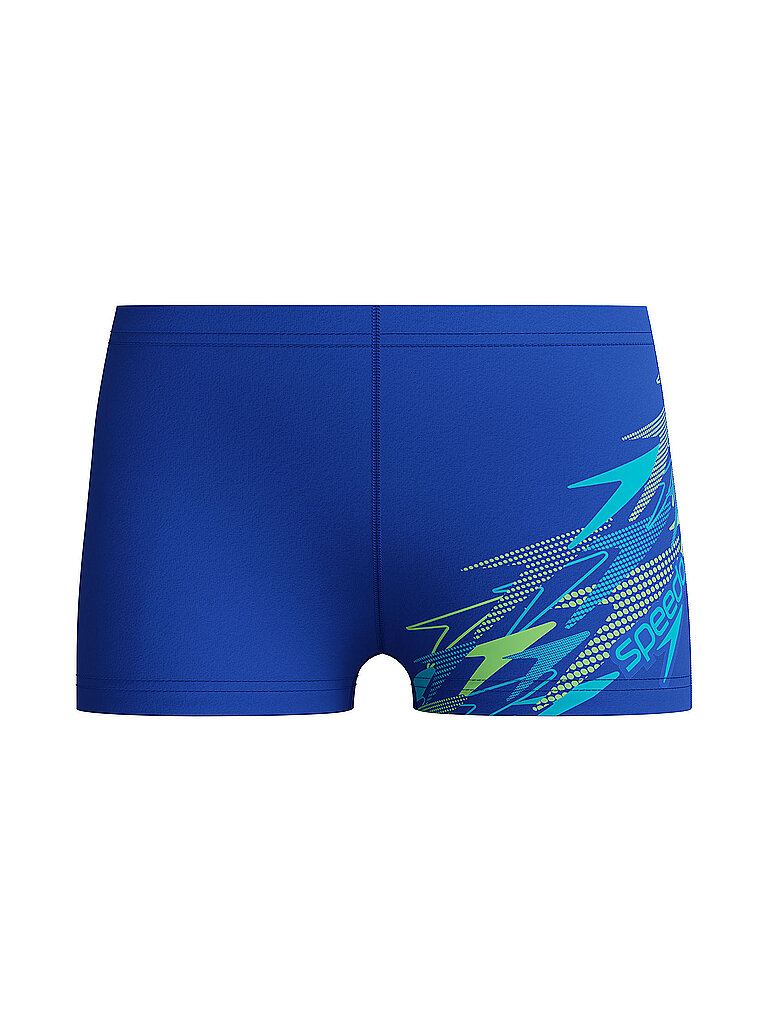 Maillot de bain jambe garçon Medley Logo bleu 152
